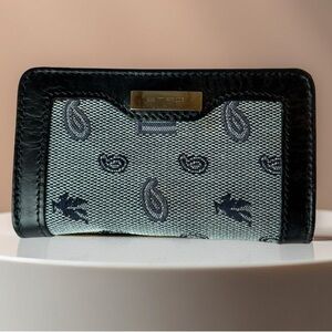 🔺RARE🔺Etro Blue Paisley Card Holder / Coin Pouch